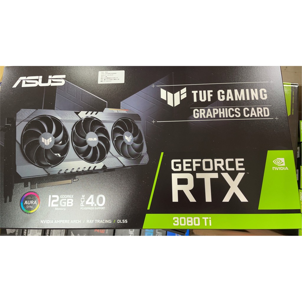 全新現貨免搭可刷卡 華碩 TUF-RTX3080TI-12G-GAMING