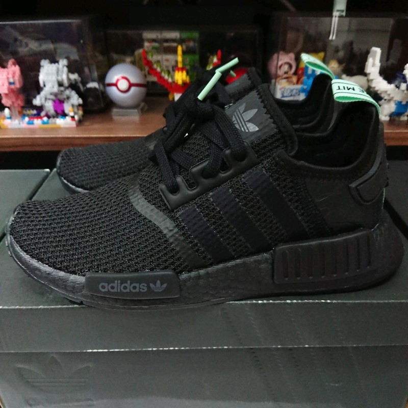 【小八】adidas NMD R1 W black Mint 黑綠 AQ1102