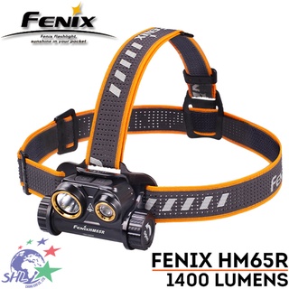 FENIX 雙光源三防鎂合金頭燈 / 聚、泛雙光源 / 1400流明 / HM65R【詮國】