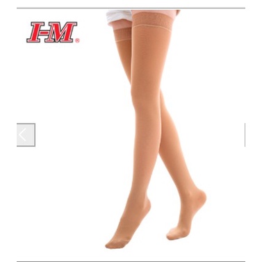 醫療彈性襪  大腿襪  壓力級數20-30毫米汞柱  包趾款 CAS-6003