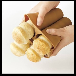 日本貝印BreadySELECT 螺旋麵包 4連長條熱狗麵包模 烤箱+麵包機可用 國際牌105T麵包機★烘培樂園★
