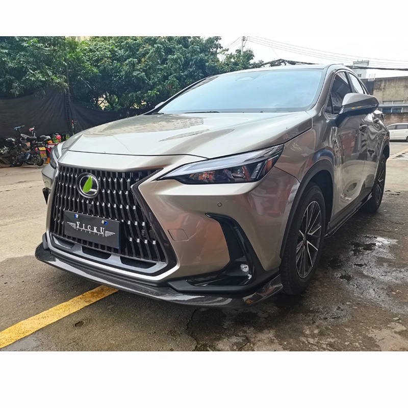 Lexus NX 2022大改款 真卡夢 小包圍 前下巴 側裙 後唇 中翼 頂翼 空力套件