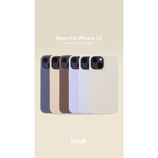 holdit iPhone 13 特殊液態矽膠手護殼超薄設計 瑞典第一大北歐時尚手機配件品牌彩色系列臺灣現貨原廠正品免運