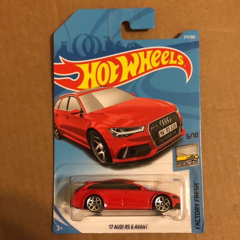 17 audi rs6 avant hot wheels