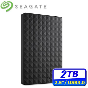 【SEAGATE 希捷】新黑鑽Expansion 2TB USB3.0 行動硬碟