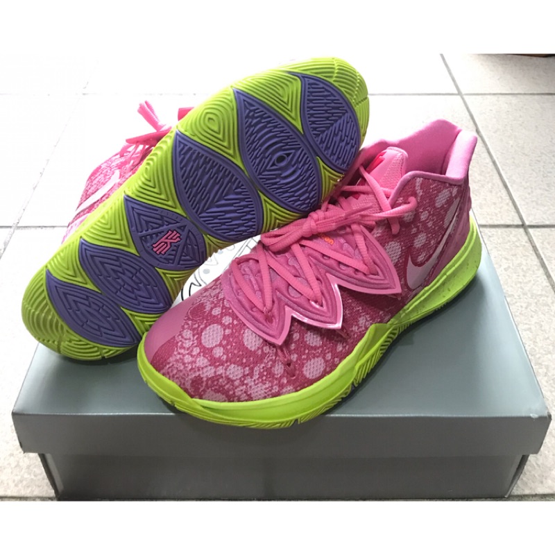 Nike KYRIE 5 SBSP EP CJ6950-600 派大星配色 聯名設計 全新 男鞋 尺寸US8
