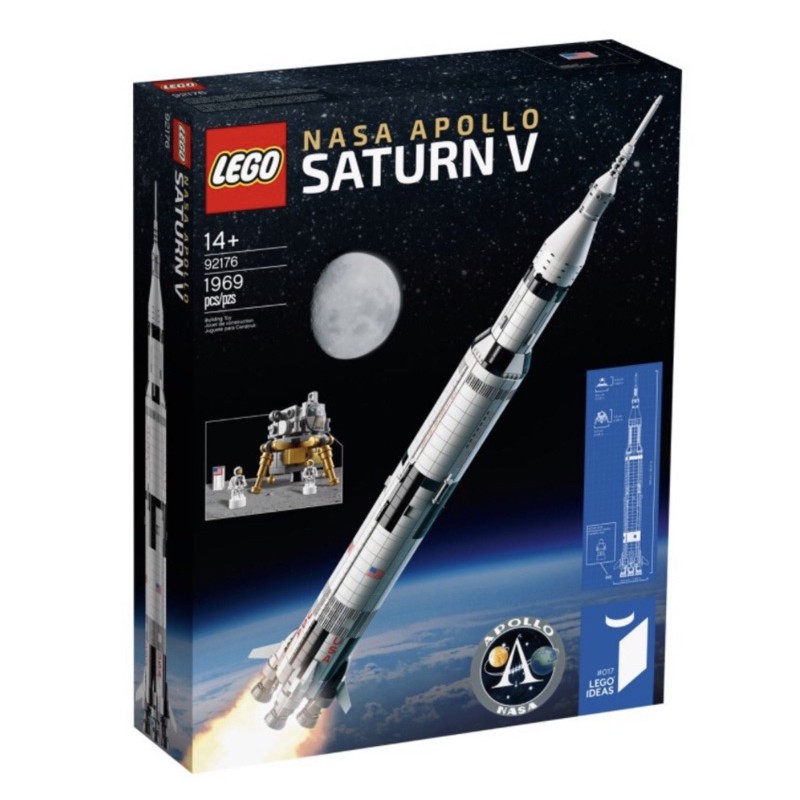 樂高 LEGO 92176 IDEAS 系列 阿波羅土星5號火箭NASA Saturn V