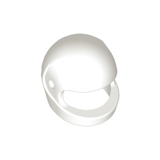 LEGO 白色 樂高 安全帽 頭盔 面罩 White Headgear Helmet 2446