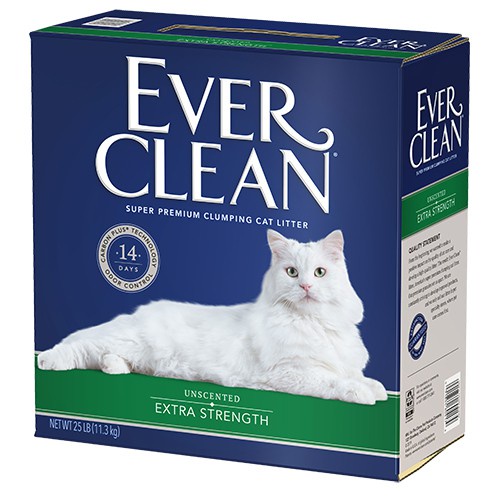 【金王子寵物倉儲】EVER CLEAN藍鑽-【藍標】低過敏結塊貓砂25磅(11.3kg)  宅配免運