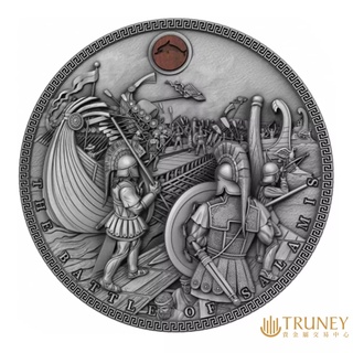 【TRUNEY貴金屬】2019薩拉米斯海戰紀念性銀幣/英國女王紀念幣