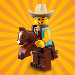 【台中翔智積木】LEGO 樂高 71021 18代人偶 15 Cowboy Costume Guy西部牛仔