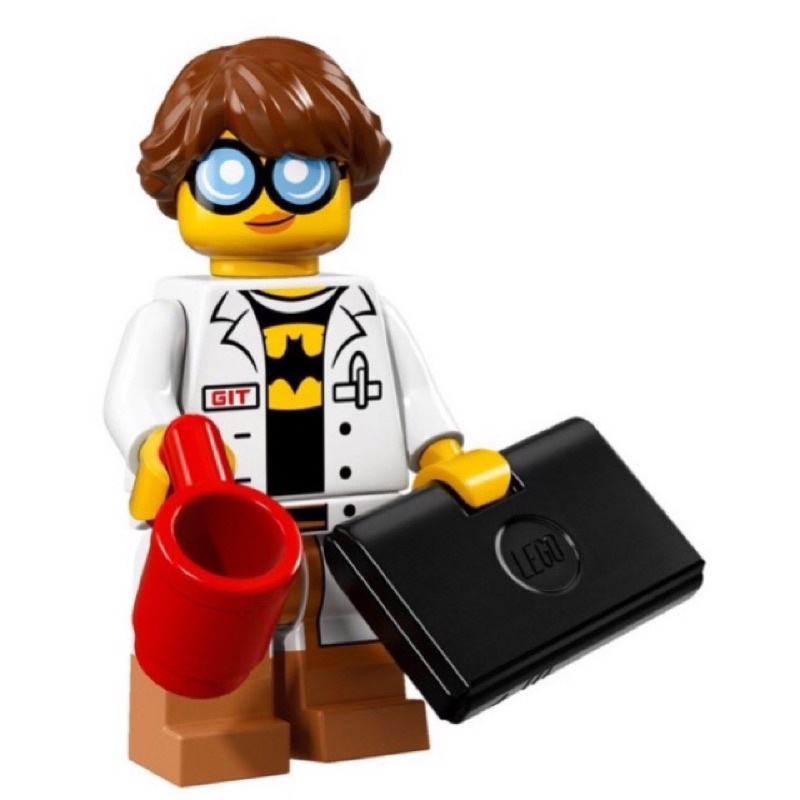 【豆豆Toy】LEGO 71019.樂高旋風忍者電影.18.研究員.黑色筆電.無說明紙及外袋
