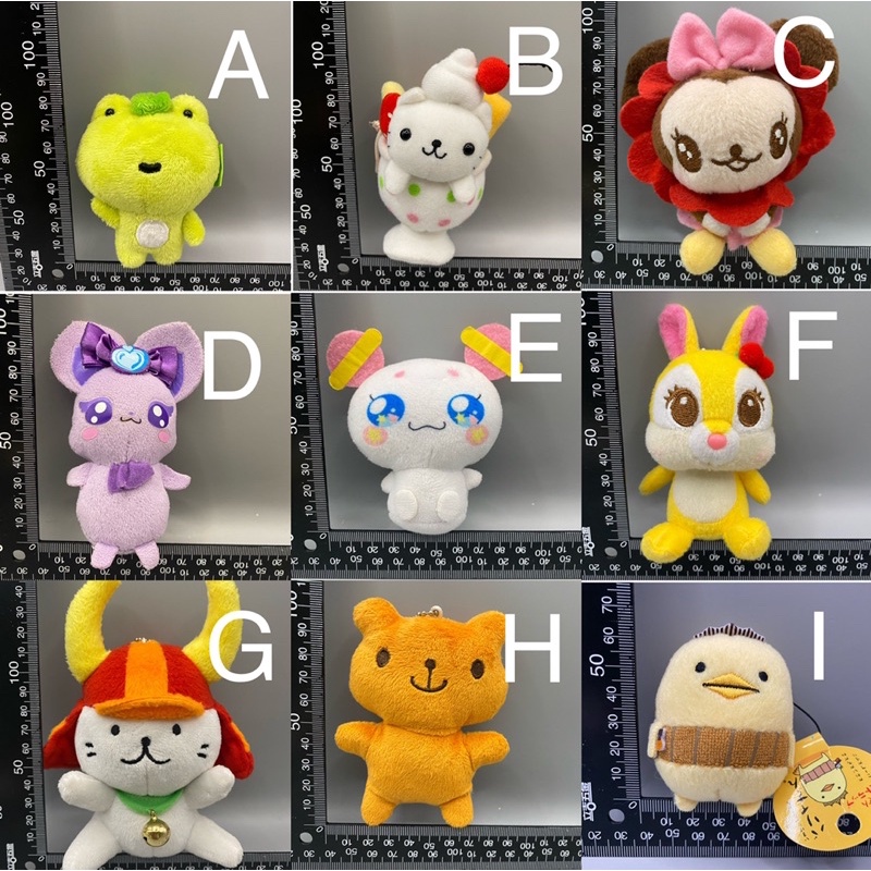日本帶回正版光之美少女hug明日蛙吉祥物巴里桑小雞小熊貓咪彥根貓米妮迪士尼邦尼兔吊飾玩偶水果貓