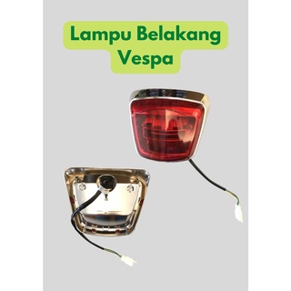 Inskey lampu belakang vespa rear lamp ไฟท้าย