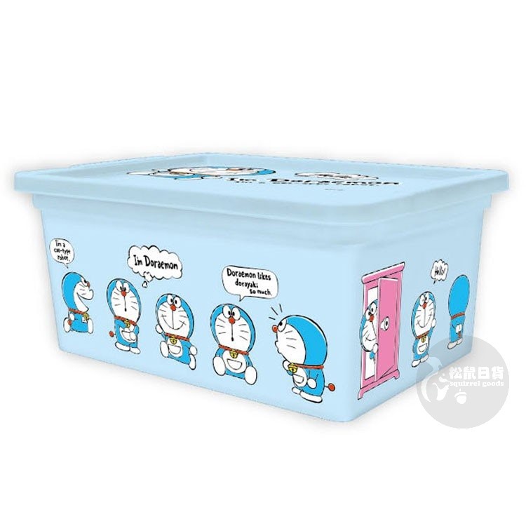 ♡松鼠日貨♡日本帶回 正版 小叮噹 Doraemon 收納盒 置物盒