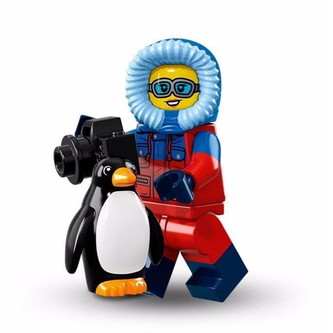 【LEGO 樂高】Minifigures人偶包系列: 16代 71013 | #7 野生攝影師 Wildlife