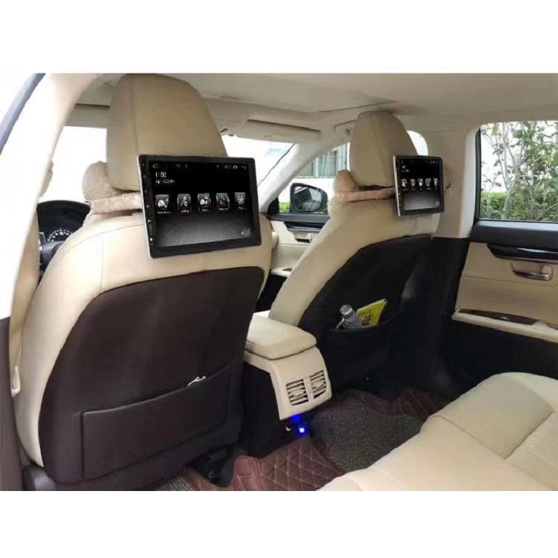 (柚子車鋪) TIIDA LIVINA JUKE X-TRAIL 車系 獨立 外掛式 頭枕 IPS 觸碰螢幕 10.1吋