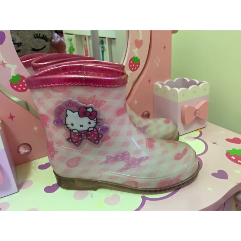 日本Sanrio三麗鷗Kitty雨鞋