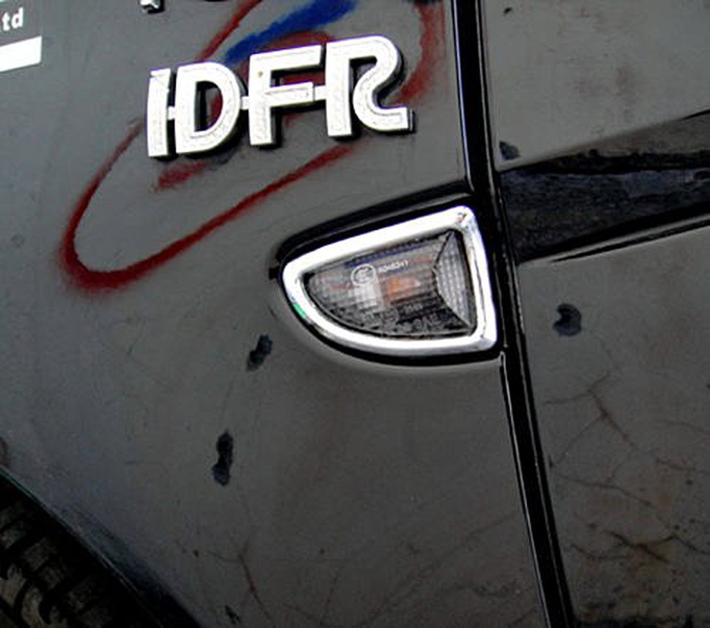 IDFR ODE 汽車精品 SMART FORTWO 鍍鉻側燈框