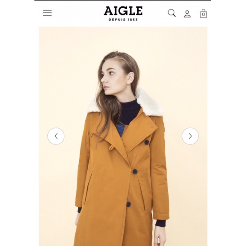 法國戶外全新品AIGLE GORE-TEX女生厚款外套（原價19800，40號)