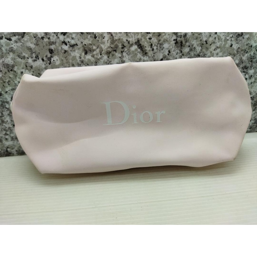 二手Dior迪奧 花植水漾粉色化妝包