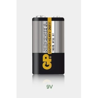 GP超霸 超級碳鋅電池 9V 1入