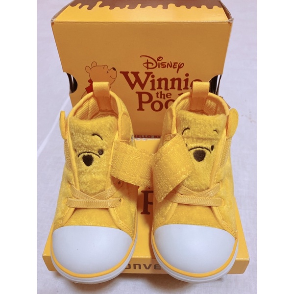 Disney Winnie the Pooh*Converse baby all star小熊維尼15公分