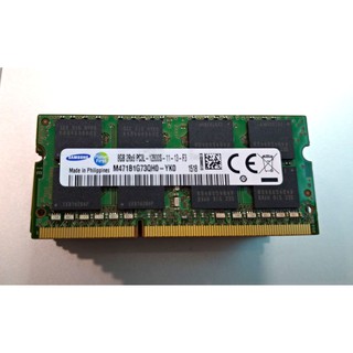 三星 筆電 8G DDR3L-1600 RAM 1.35V 低電壓 Samsung 記憶體