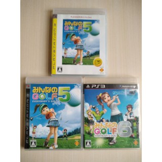 ps3 全民高爾夫 5 6 best 日版 盒裝完整 GOLF