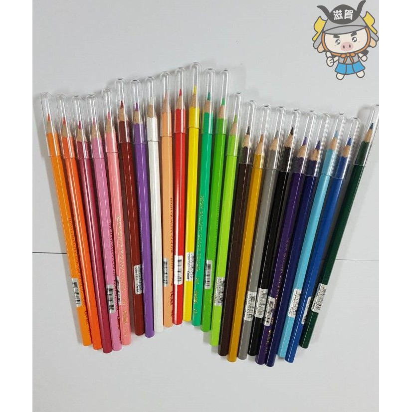 Gd 449 百點pentel Cb8彩色鉛筆 出清飛龍色鉛筆補充區24色可選單支出售 蝦皮購物
