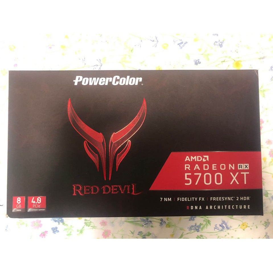 PowerColor撼訊 Red Devil Radeon RX 5700 XT 紅魔 1080 2070 2080可參