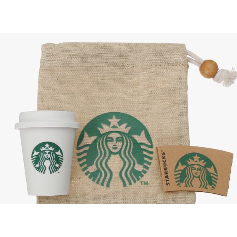 日本 星巴克現貨 日本星巴克 限定 正品 迷你 星巴克杯 咖啡杯 咖啡杯套 正版 星巴克 束口袋 帆布袋