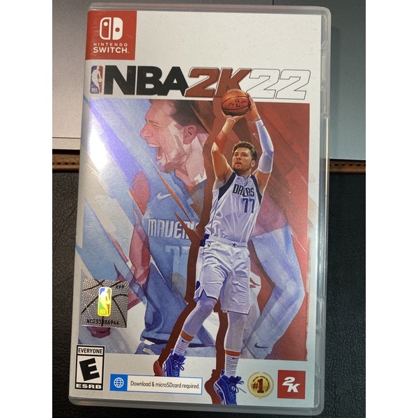 Nintendo 任天堂 Switch NBA 2K22 僅使用一次