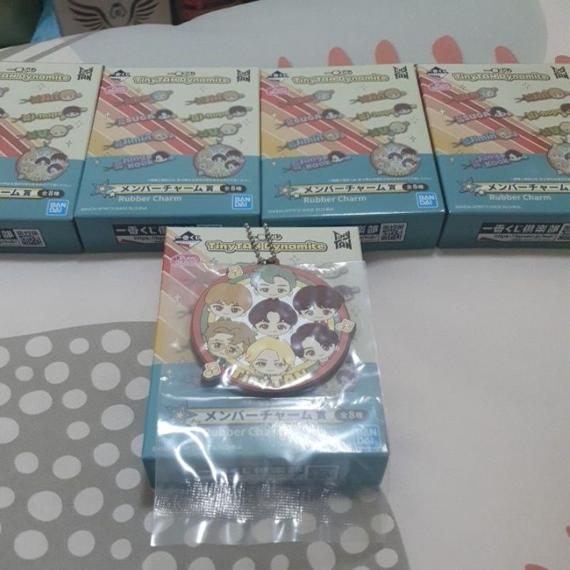 BTS  一番賞  TinyTAN  Dynamite  吊飾（全體7人）