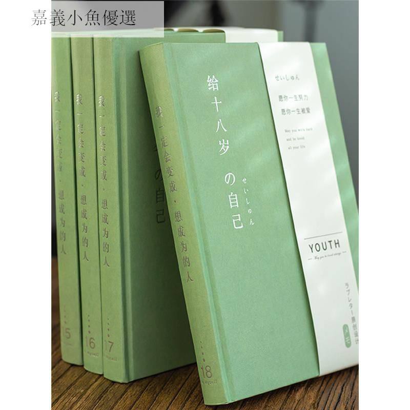 小魚優選商品 新品0 創意網紅小清女心摘抄本手賬本日記本女簡約文藝給十八歲的自己少 蝦皮購物