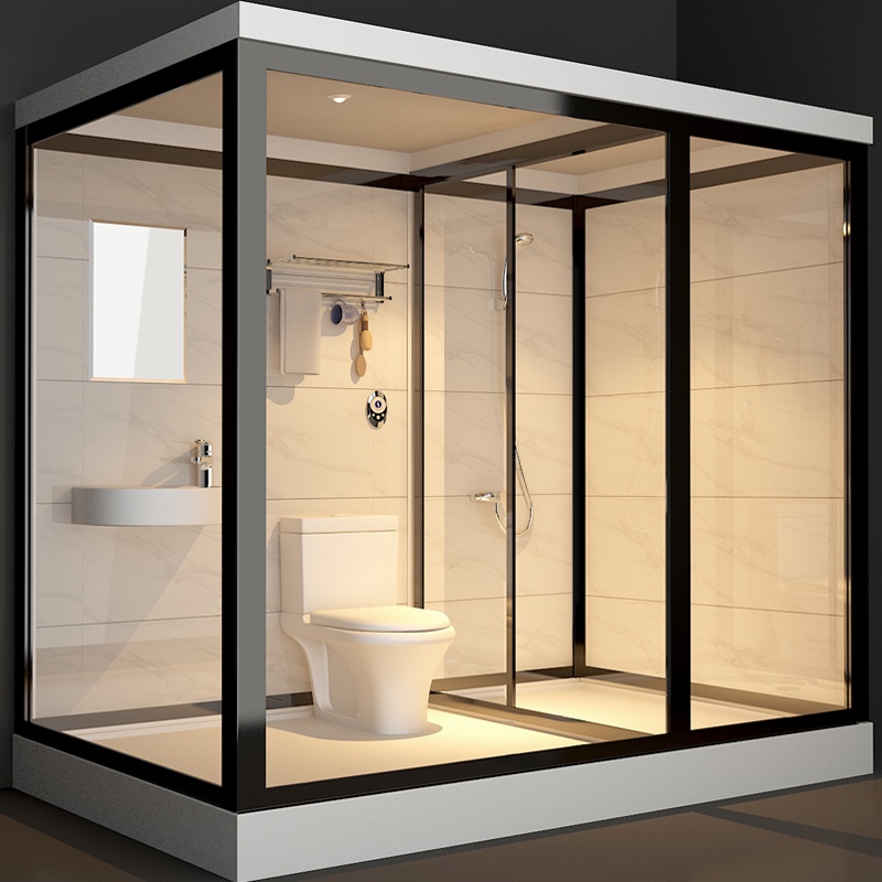 整體淋浴房一體式集成衛生間家用玻璃洗澡間沐浴房乾濕浴室廁所房