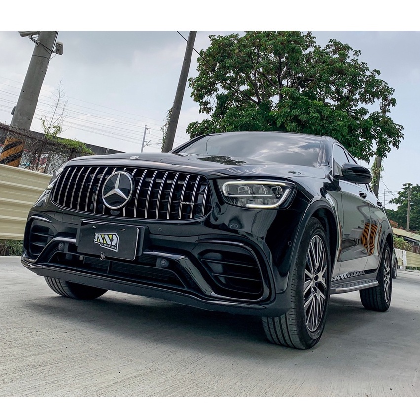 宗蒼車身設計 -  賓士 小改後 GLC SUV 升級 GLC63 前保桿 保桿 後擾流 後下巴 四出 尾飾管 X253