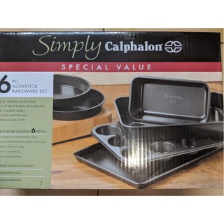 美國頂級鍋具Calphalon卡福萊不沾鍋烤盤六件組