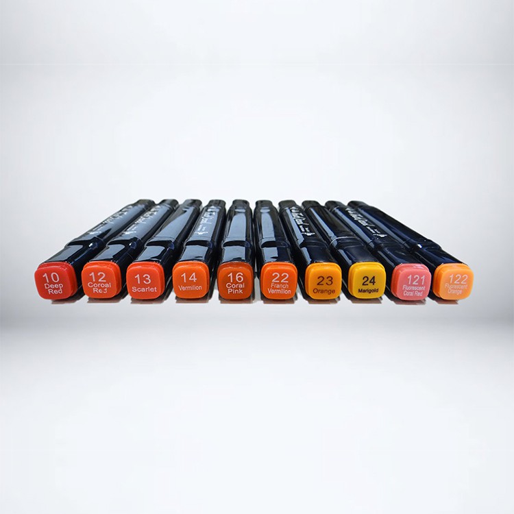 【CHL】福利品 品牌會員專屬集點 TOUCH麥克筆(10色組) 雙頭油性 塗鴉筆  麥克筆練習用 商品完好