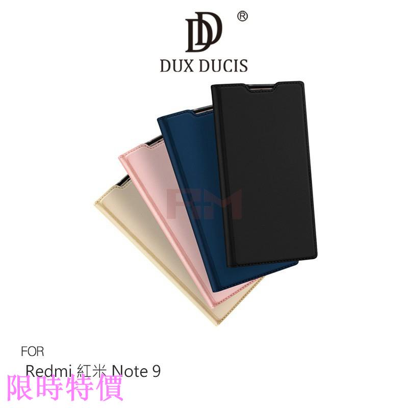 限時特價DUX DUCIS Redmi 紅米 Note 9 SKIN Pro 皮套 插卡 支架 保護套 手機殼 am米粉