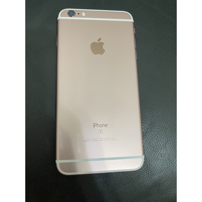 二手iphone6s plus 64g 5.5吋玫瑰金女用機