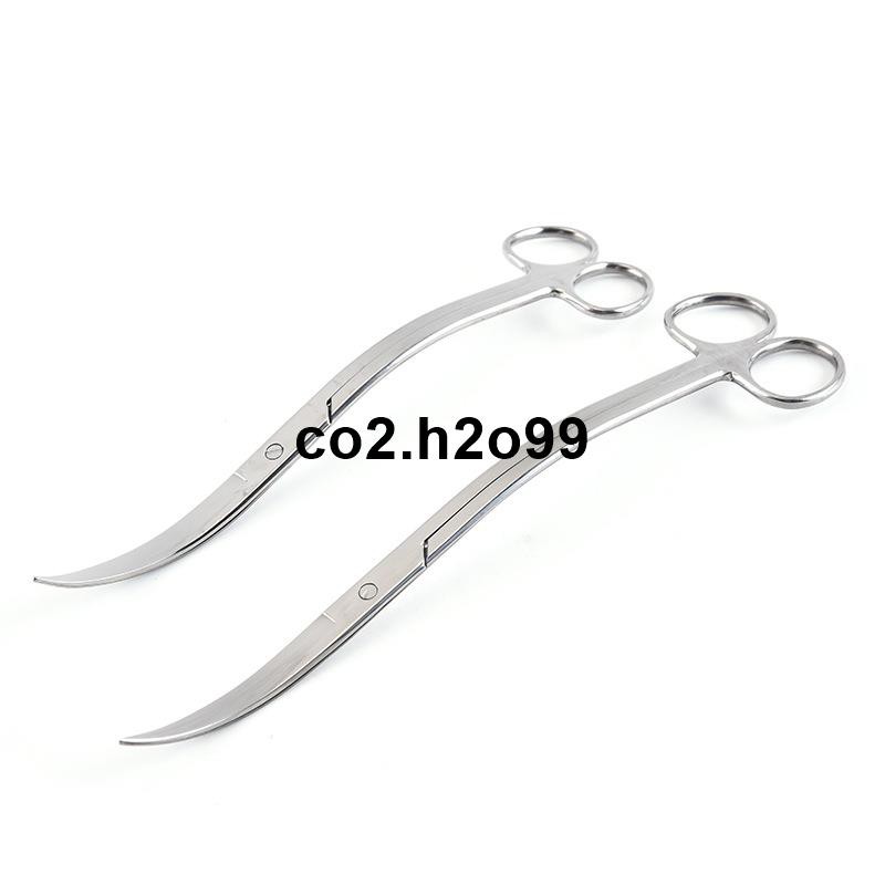 現貨 Ada品質波浪剪不銹鋼水草水族造景工具彎剪魚缸工具 蝦皮購物