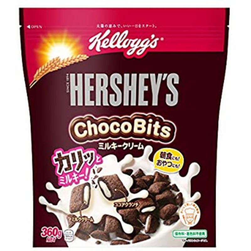 ¥雜貨尋寶趣~現貨🔥 日本家樂氏 Kellogg's x Hershey's  巧克力穀物麥片360g#早餐點心#營養