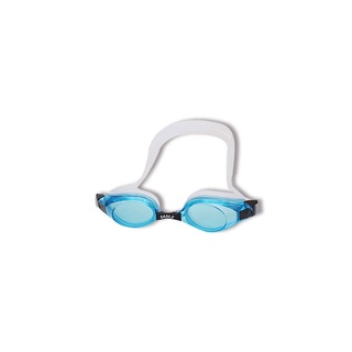 SABLE 黑貂 長泳型泳鏡(游泳 防霧 抗UV 塑鋼玻璃鏡片 水藍白