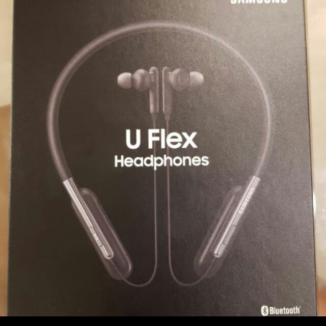 全新Samsung U Flex 頸掛式藍芽耳機 黑