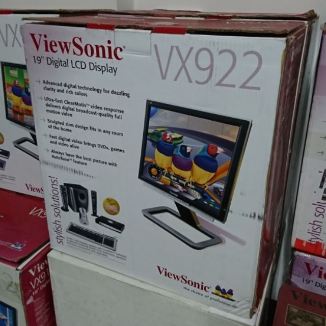 4:3 電腦螢幕 ViewSonic 優派VX922  19吋LCD