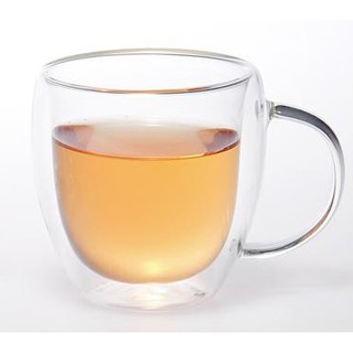 【米拉羅咖啡】YIH THAI GLASS 耐熱雙層馬克杯 260cc 雙層玻璃杯 咖啡杯 水杯 花茶杯