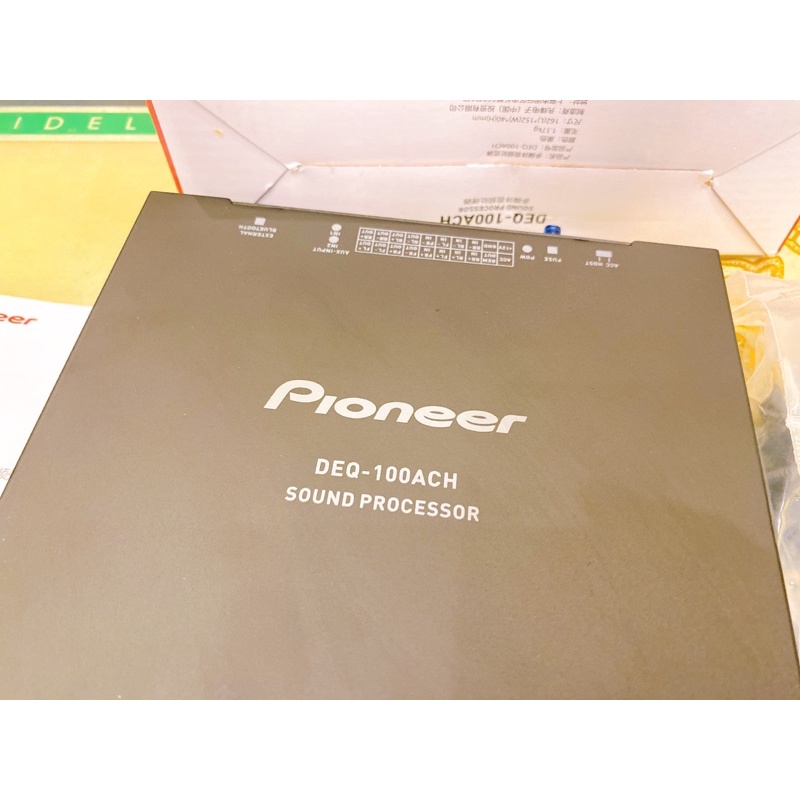 日本pioneer 100ACH先鋒高音質8聲道RCA輸出DSP 擴大機