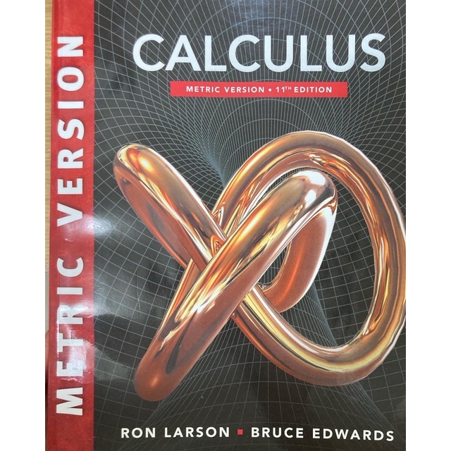 二手書 八成新 微積分原文書｜Calculus Metric Version 11th EDITION