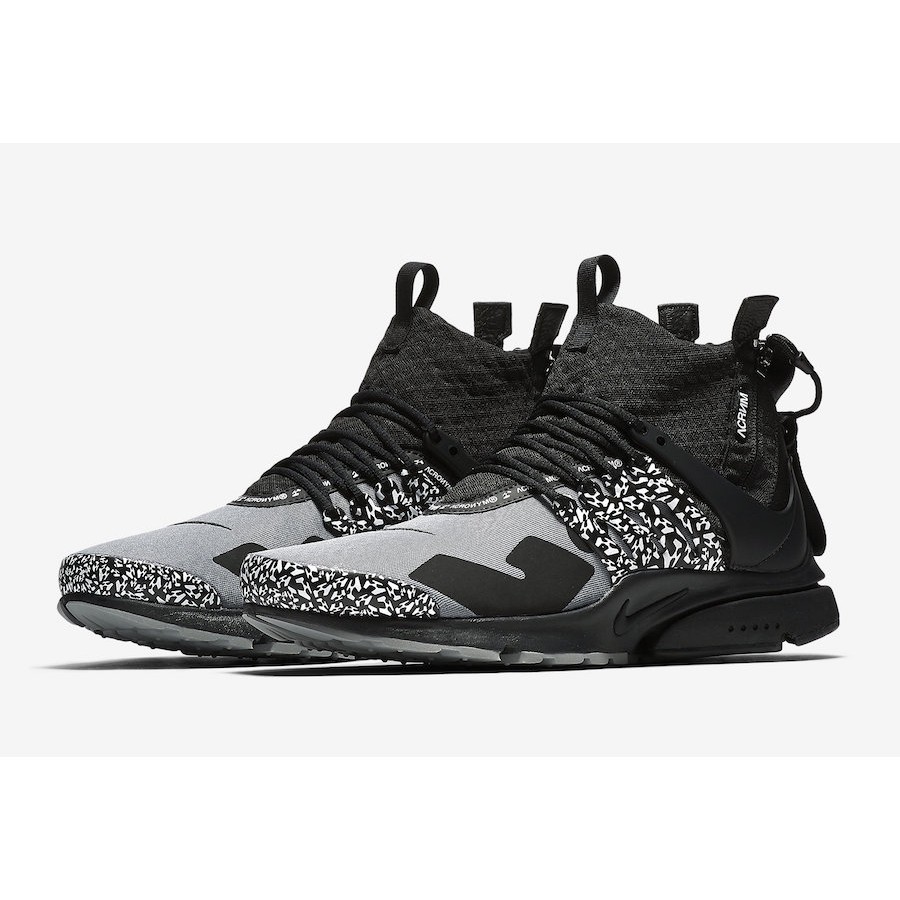 NIKE AIR PRESTO MID SP X ACRONYM 黑灰AH7832-001 | 蝦皮購物